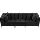  Manufacturer Color_Black -- Meridian Tremblay Stationary Fabric Sofa IMAGE 8