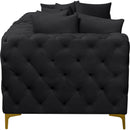  Manufacturer Color_Black -- Meridian Tremblay Stationary Fabric Sofa IMAGE 11