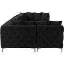  Manufacturer Color_Black -- Meridian Tremblay Fabric 7 pc Sectional IMAGE 10