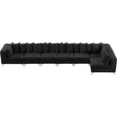  Manufacturer Color_Black -- Meridian Tremblay Fabric 7 pc Sectional IMAGE 16