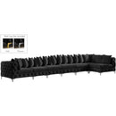  Manufacturer Color_Black -- Meridian Tremblay Fabric 7 pc Sectional IMAGE 2