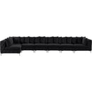  Manufacturer Color_Black -- Meridian Tremblay Fabric 7 pc Sectional IMAGE 8
