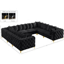  Manufacturer Color_Black -- Meridian Tremblay Fabric 8 pc Sectional IMAGE 13