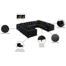  Manufacturer Color_Black -- Meridian Tremblay Fabric 8 pc Sectional IMAGE 14