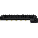  Manufacturer Color_Black -- Meridian Tremblay Fabric 8 pc Sectional IMAGE 15