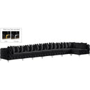  Manufacturer Color_Black -- Meridian Tremblay Fabric 8 pc Sectional IMAGE 2