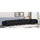 Manufacturer Color_Black -- Meridian Tremblay Fabric 8 pc Sectional IMAGE 4