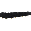  Manufacturer Color_Black -- Meridian Tremblay Fabric 8 pc Sectional IMAGE 9