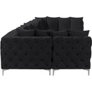  Manufacturer Color_Black -- Meridian Tremblay Fabric 8 pc Sectional IMAGE 12
