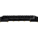  Manufacturer Color_Black -- Meridian Tremblay Fabric 8 pc Sectional IMAGE 13