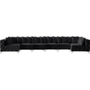  Manufacturer Color_Black -- Meridian Tremblay Fabric 8 pc Sectional IMAGE 14
