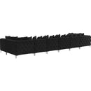  Manufacturer Color_Black -- Meridian Tremblay Fabric 8 pc Sectional IMAGE 8