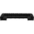  Manufacturer Color_Black -- Meridian Tremblay Fabric 9 pc Sectional IMAGE 14