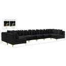  Manufacturer Color_Black -- Meridian Tremblay Fabric 9 pc Sectional IMAGE 15