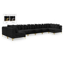  Manufacturer Color_Black -- Meridian Tremblay Fabric 9 pc Sectional IMAGE 1