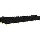  Manufacturer Color_Black -- Meridian Tremblay Fabric 9 pc Sectional IMAGE 7