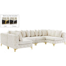 Meridian Tremblay Fabric Sectional 686Cream-Sec6B IMAGE 1
