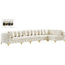 Meridian Tremblay Fabric Sectional 686Cream-Sec6C IMAGE 1