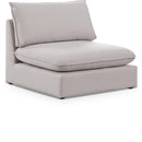  Manufacturer Color_Beige -- Meridian Mackenzie Stationary Fabric Chair IMAGE 1