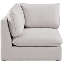  Manufacturer Color_Beige -- Meridian Mackenzie Stationary Fabric Chair IMAGE 4