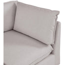 Manufacturer Color_Beige -- Meridian Mackenzie Stationary Fabric Chair IMAGE 5