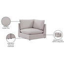  Manufacturer Color_Beige -- Meridian Mackenzie Stationary Fabric Chair IMAGE 8