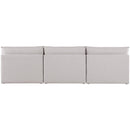  Manufacturer Color_Beige -- Meridian Mackenzie Stationary Fabric Sofa IMAGE 3