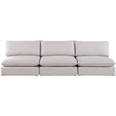  Manufacturer Color_Beige -- Meridian Mackenzie Stationary Fabric Sofa IMAGE 4