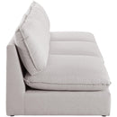  Manufacturer Color_Beige -- Meridian Mackenzie Stationary Fabric Sofa IMAGE 5