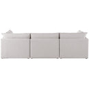  Manufacturer Color_Beige -- Meridian Mackenzie Stationary Fabric Sofa IMAGE 3