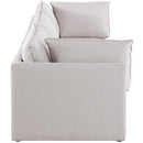  Manufacturer Color_Beige -- Meridian Mackenzie Stationary Fabric Sofa IMAGE 5