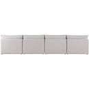  Manufacturer Color_Beige -- Meridian Mackenzie Stationary Fabric Sofa IMAGE 3