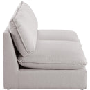  Manufacturer Color_Beige -- Meridian Mackenzie Stationary Fabric Sofa IMAGE 5