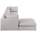  Manufacturer Color_Beige -- Meridian Mackenzie Fabric 4 pc Sectional IMAGE 10