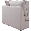 Manufacturer Color_Beige -- Meridian Mackenzie Fabric 8 pc Sectional IMAGE 6