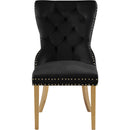  Color_Black/ Gold -- Meridian Carmen Dining Chair IMAGE 3