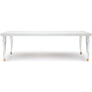  Color_White -- Meridian Bethany Dining Table IMAGE 3
