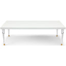  Color_White -- Meridian Bethany Dining Table IMAGE 4