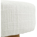  Meridian Jasper Cream Boucle Fabric Upholstered Counter Stool IMAGE 9
