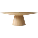  Meridian Gavin 90" Natural Oak Veneer Dining Table IMAGE 3
