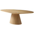  Meridian Gavin 90" Natural Oak Veneer Dining Table IMAGE 5