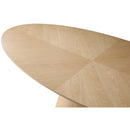  Meridian Gavin 90" Natural Oak Veneer Dining Table IMAGE 7