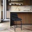  Color_Black -- Meridian Burke Counter Height Stool IMAGE 2