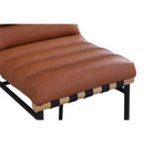  Color_Cognac -- Burke Cognac Boucle Fabric Upholstered Counter Stool IMAGE 5