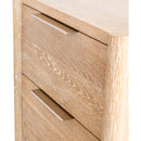  Meridian Oakwood White Oak Wood Nightstand IMAGE 11