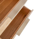  Meridian Oakwood White Oak Wood Nightstand IMAGE 18