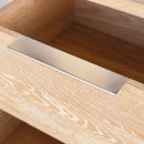 Meridian Oakwood White Oak Wood Nightstand IMAGE 20