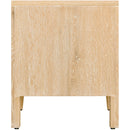  Meridian Oakwood White Oak Wood Nightstand IMAGE 7