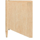  Meridian Oakwood White Oak Wood Nightstand IMAGE 8
