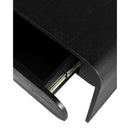  Meridian Cresthill Black Oak Wood Nightstand IMAGE 13